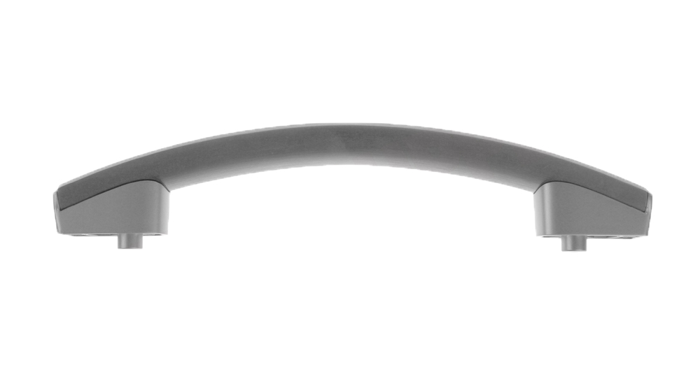 W10210887 - Genuine OEM Whirlpool Microwave Door Handle, Stainless